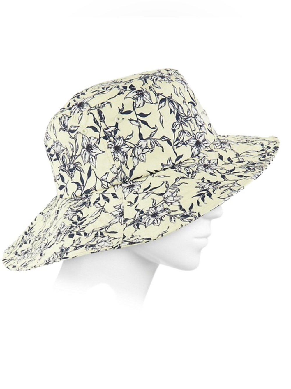 NWOT RAG & BONE addison cruise hat in yellow floral